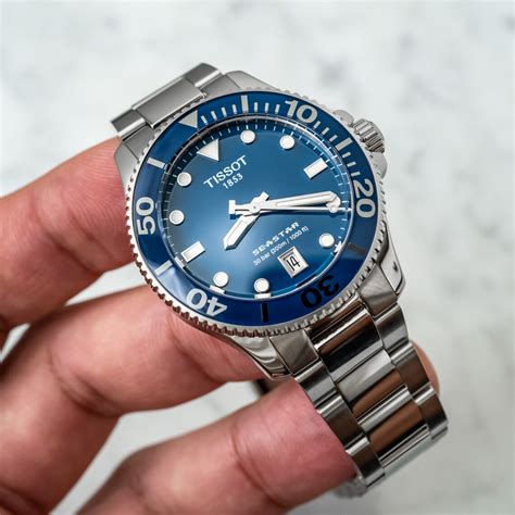 36mm automatic dive watch.